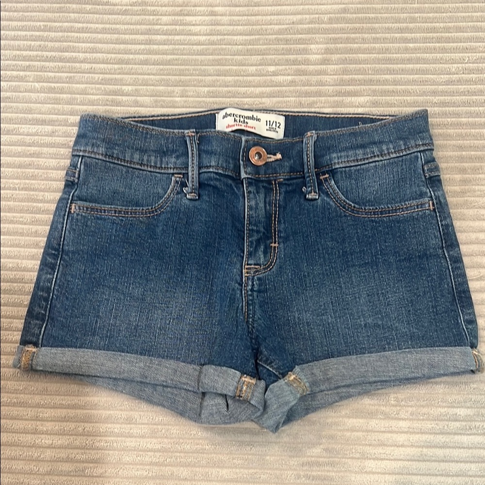 Abercrombie & Fitch Women's Classic Blue Jean Shorts